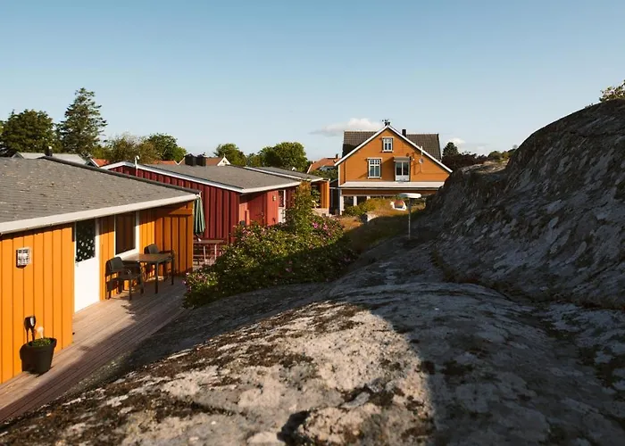 Деревянный коттедж Hvasser Motell